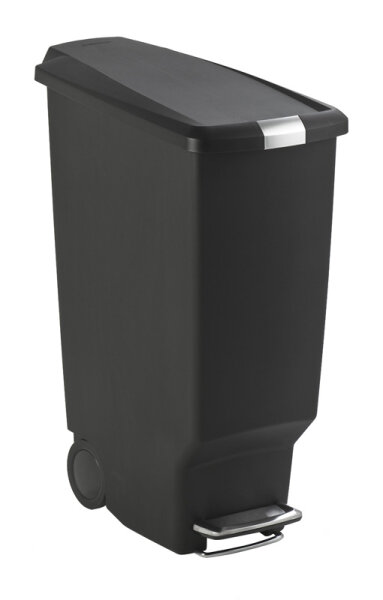 Slim Step Can 40 Liter schwarz, Simplehuman