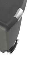 Slim Step Can 40 Liter grau, Simplehuman