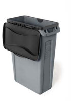 Gelenkiger Deckel, Rubbermaid