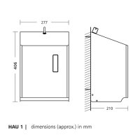 SanTRAL Handtuchrollenspender Sensor vollautomatisch...