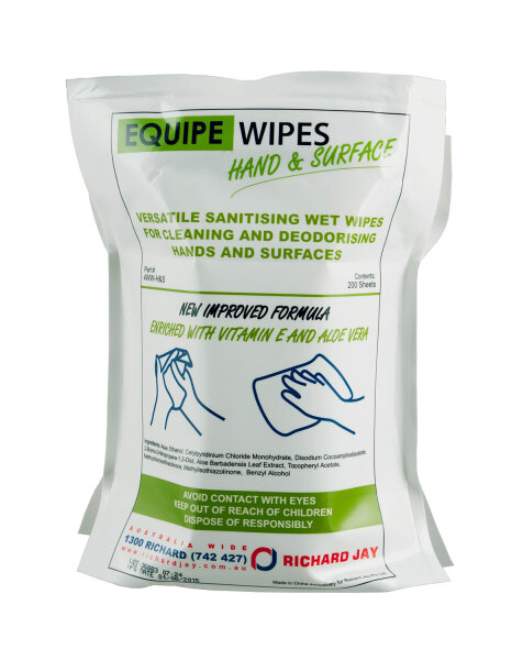 6 x Feuchttücher Wet Wipes für Hand- und Oberfläche Reinigung