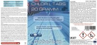 1 kg Pool Chlor L Tabs 20g