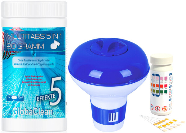 GlobaClean® Pool Starter Set 3in1 - KLEIN