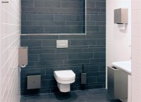 Q-Design Toiletten-Bürstenhalter Edelstahl matt