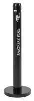 Smokers Pole schwarz Rubbermaid