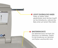 Baby Wickelstation - Horizontales Modell, Rubbermaid